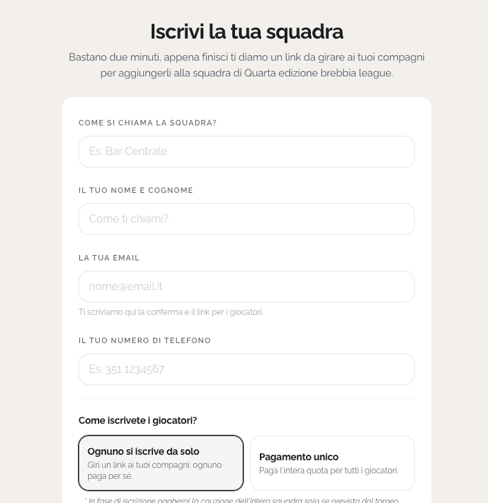 Iscrizioni
